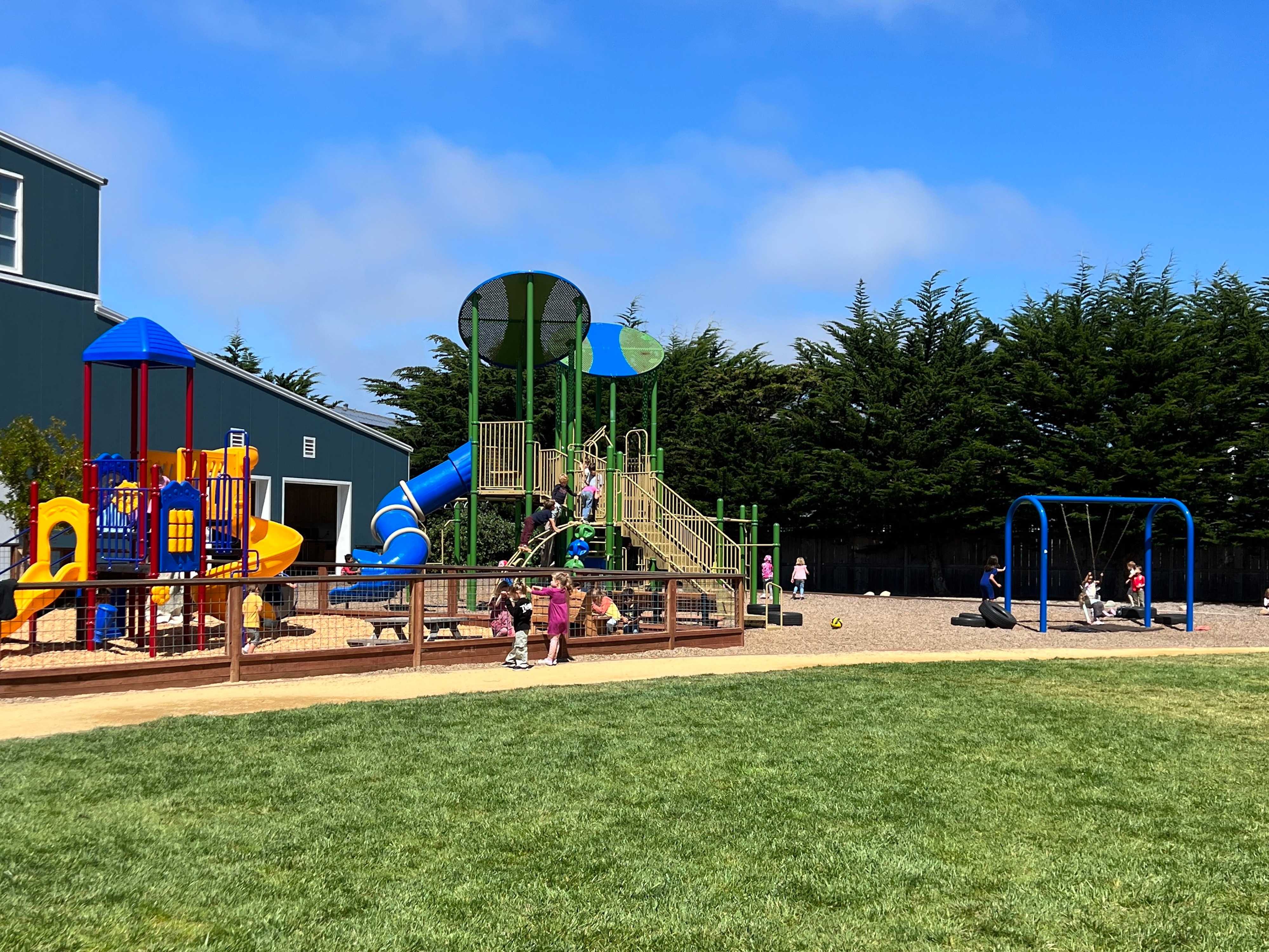 Sea Crest outdoor learning and play space